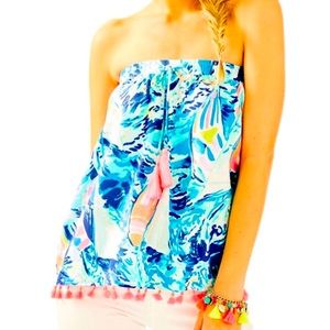 Lilly Pulitzer Tube Top